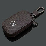 Mercedes Benz PU Leather Car Key Wallet Key Case Cover Bag