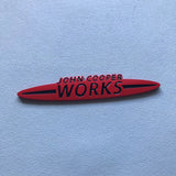 Car Rear Badge Sticker Side Fender 3D Emblem Accessories for John Cooper Works R50 R52 R53 R55 R56 F54 F55 F56 F60