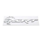 Dodge SRT Car Rear Sticker Auto Side Emblem Badge Decal