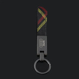 Audi Oxford Webbing Metal Car Keychain Keyring