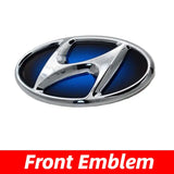 Hyundai Sonata 8 Hybrid ABS Car Front Hood Emblem Badge Rear Sticker Decal