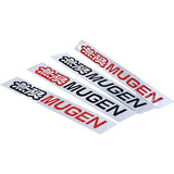 2PCS Car Rear Trunk Emblem Fender Side Badge Sticker for Mugen Logo Jazz Pilot Civic Accord City FIT CRV HRV Crosstour Odyssey