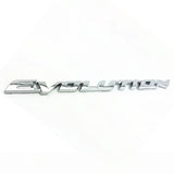 Mitsubishi EVOLUTION ABS Letter Car Rear Sticker Emblem Badge