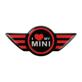 Epoxy Car Steering Wheel Sticker Emblem Decoration for Mini Cooper