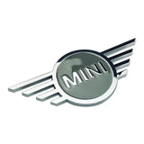 14.5*6.5CM Metal Car Front Cover Sticker For MINI Cooper