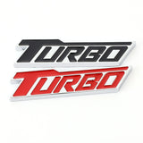 Chevrolet Turbo Logo Metal Car Rear Sticker Decal Auto Trunk Emblem Badge