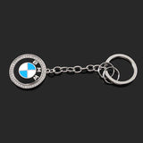 BMW Diamond Metal Car Key Rings Keychain Pendant
