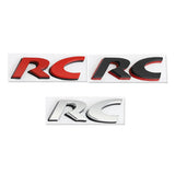 Peugeot RC Logo Metal Car Trunk Sticker Emblem Badge Decal