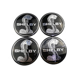 4pcs 56mm Ford Wolf Shelby RS ST Car Wheel Center Hub Cap Sticker Decal