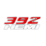 Dodge 345 392 HEMI Metal Car Rear Sticker Auto Side Emblem Badge Decal