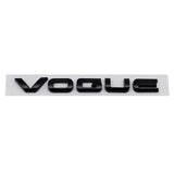 Land Rover VOGUE Logo ABS Letter Car Rear Sticker Decal Emblem Badge