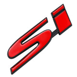 Car Front Grille Sticker Auto Rear Trunk Badge SI Logo for Honda Civic Accord Crv Hrv CITY CRIDER Pilot Legend Fit Accessories