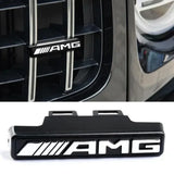 80x35mm AMG ABS Car Front Grille Emblem Badge Label for Mercedes Benz W463 W464 W461 G63 G65