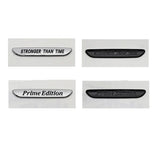 Mercedes Benz STRONGER THAN TIME Prime Edition ABS Car Rear Emblem Sticker