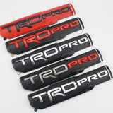 ABS Car Rear Trunk Fender Side TRD Pro Bro Sport Off Road Badge Sticker for Camry Corolla Yaris Hilux Highlander Aqua Rav4