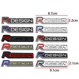 Volvo R Design Logo Metal Car Front Hood Grille Emblem Bagde Sticker Decal