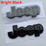 Jeep Logo ABS Car Rear Sticker Decal Letters Trunk Emblem Badge