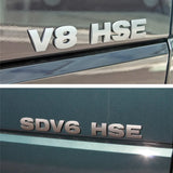 Land Rover HSE V6 V8 Logo ABS Car Rear Sticker Decal Emblem Badge