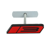 Ford Number 3 Metal Car Front Grille Emblem Badge Rear Sticker Decal