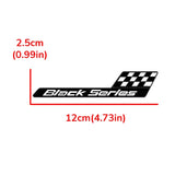 Mercedes Benz Black Series Car Rear Sticker Emblem Badge Decal