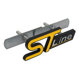 10x3.5cm Ford ST Line Metal Car Front Grille Emblem Badge Decal