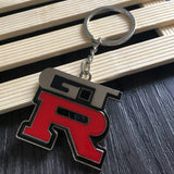 Nissan GTR Logo Metal Car Key Rings Keychain Pendant