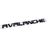Chevrolet AVALANCHE Letter Logo ABS Car Rear Sticker Trunk Emblem Badge Decal