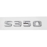 Mercedes Benz S55 S63 S200 S220 S250 S260 S300 S320 S350 ABS Car Rear Stickers Decal