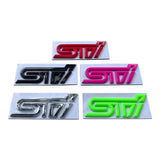 Subaru STI Logo Metal Car Rear Sticker Decal Emblem Badge