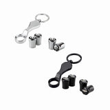 4pcs/set Chrysler Mopar Logo Car Air Valve Stem Caps Auto Tyre Valve Covers with Wrench