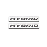 Car Fender Side Trunk Emblem Decoration Sticker for Toyota Hybrid Auris Yaris Corolla 4Runner Badge Decal Exterior Accessories
