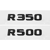 Mercedes Benz R63 R300 R320 R350 R500 ABS Car Rear Sticker