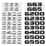 Mercedes Benz G63 G65 G200 G230 G300 G350 G400 G500 G550 Car Rear Sticker Emblem Badge
