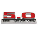 Ford 3.7 5.0 Logo Metal Car Rear Sticker Body Emblem Badge Decal