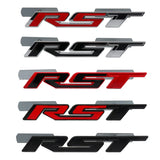 Chevrolet RST Logo Metal Car Front Grille Emblem Auto Trunk Sticker Decal
