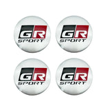 56/60/65mm Toyota GR Sport Car Wheel Center Hub Cap Sticker Decal