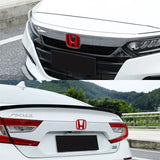 Car Front Grille Rear Trunk Emblem Badge Steering Wheel Sticker for Honda