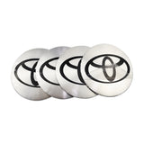 4pcs/set 65mm Toyota Car Wheel Center Hub Cap Sticker Decal