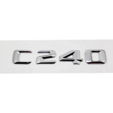 Mercedes Benz C240 C250 C260 C280 C300 C320 C350 C400 C500 Car Rear Stickers Decals Badge