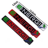 Ford ENERGI Logo Metal Car Body Side Sticker Auto Rear Emblem Badge