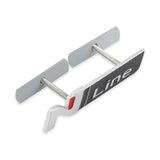Hyundai N LINE Logo Metal Car Front Hood Grille Emblem Badge Decal