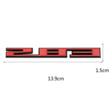Chevrolet Letter 262 265 267 283 Metal Car Rear Sticker Decal Trunk Emblem Badge