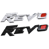19.5x4.5CM ABS Car Sticker Trunk Body Badge Decoration for HILUX REVO Logo Refitting Rear 3D Emblem Styling Accessories