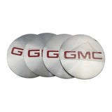 4pcs/set 56mm GMC Car Wheel Center Hub Cap Sticker Decal