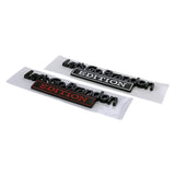Jeep Let's Go Brandon Edition Metal Car Body Side Fender Sticker Decal Trunk Emblem Badge