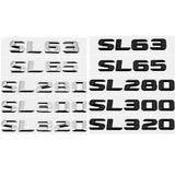 Mercedes Benz SL63 SL65 SL280 SL300 SL320 Car Rear Emblem Badge Sticker