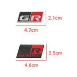 Car Trunk Emblem Sticker for Toyota GR Sport Camry Corolla Yaris Rav4 Chr Auris Avensis Reiz Auto Decal Exterior Accessories