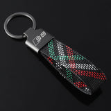 Audi S8 Logo Metal Car Key Rings Holder Pendant Keychain