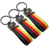 Volkswagen VW R Nylon Webbing Car Keychain Pendant Key Chain Holder