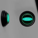 4pcs/set Ford Car Door Shock Stickers Luminous Absorber Decal